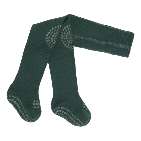 Crawling Tights Merino Wool - Forest Green