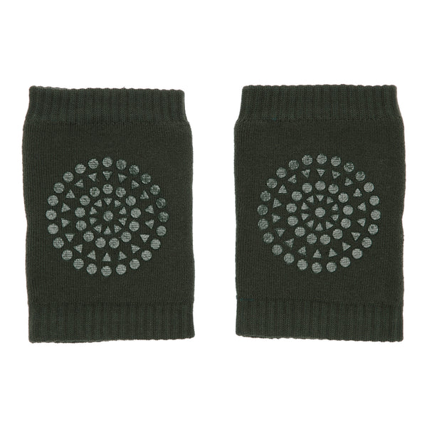 Crawling Knee Pads Organic Cotton - Forest Green