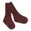Non-Slip Socks Merino Wool - Grape Skin
