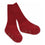Non-Slip Socks Merino Wool - Karanda Red