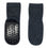 Anti-slip grip socks in Merino wool - Navy