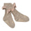Non-Slip Grip Socks bamboo with Lace - Sand