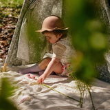 Non-Slip Grip Socks - Bamboo - Lavender Grey