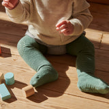 Non-slip crawling tights Cotton - Dark Forest