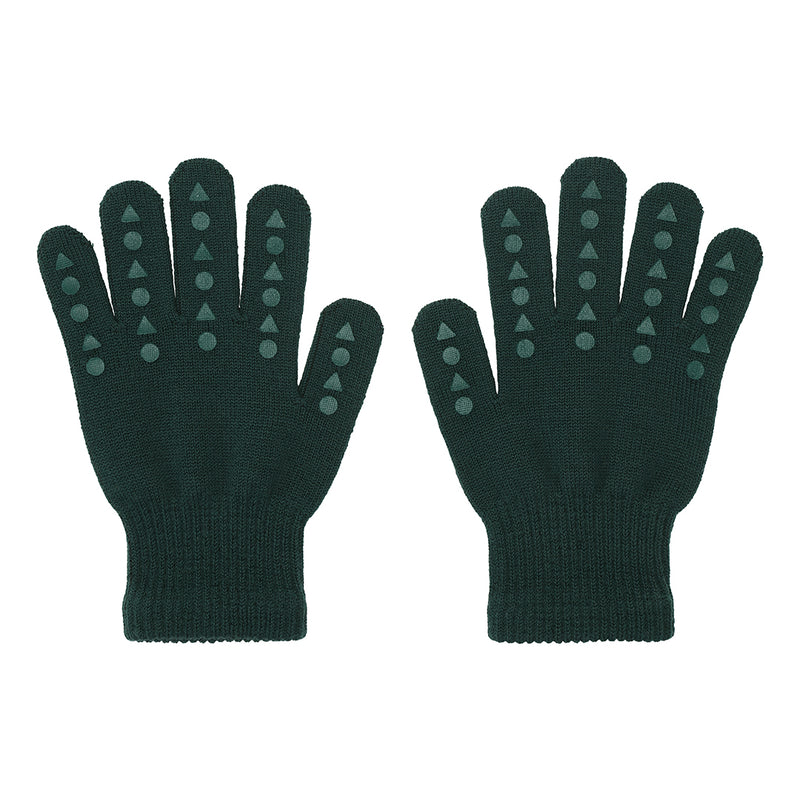 Grip Gloves Merino Wool - Forest Green