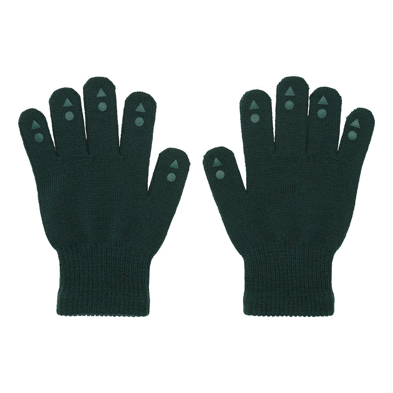 Grip Gloves Merino Wool - Forest Green