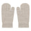 Mittens with non-slip grip - Organic Cotton - Sand