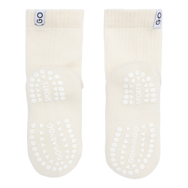 Non-slip Sports Socks Organic Cotton - Off  White