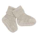 Non-slip Socks Merino Wool- Sand