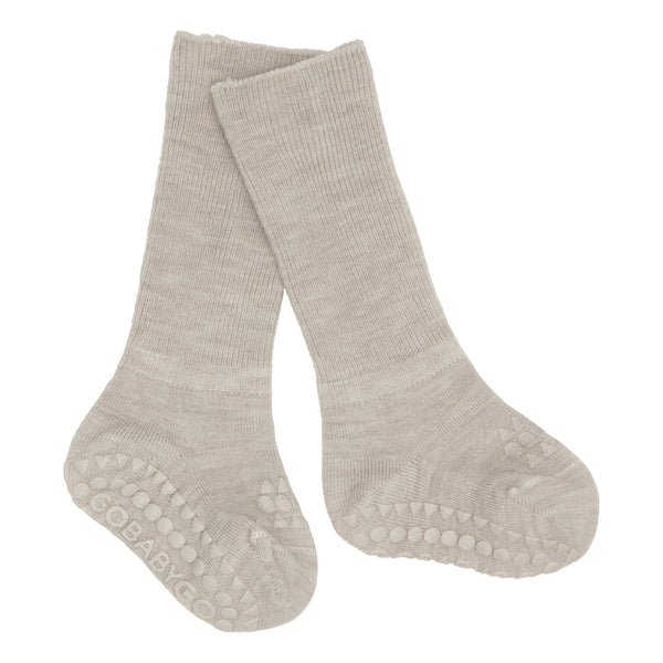 Non-slip Socks Wool - Sand