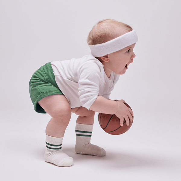 Calcetines deportivos antideslizantes - Verde