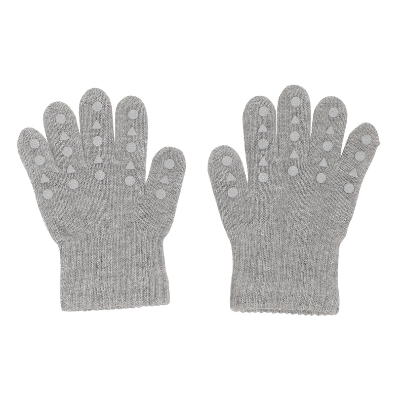 Grip Gloves - Grey Melange