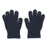 Grip Gloves Organic Cotton - Navy Blue