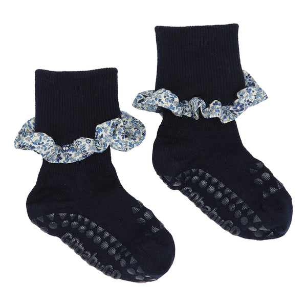 Black ruffle 2025 socks for infants