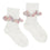 Non-slip Socks Bamboo - Off White, Liberty Ruffle