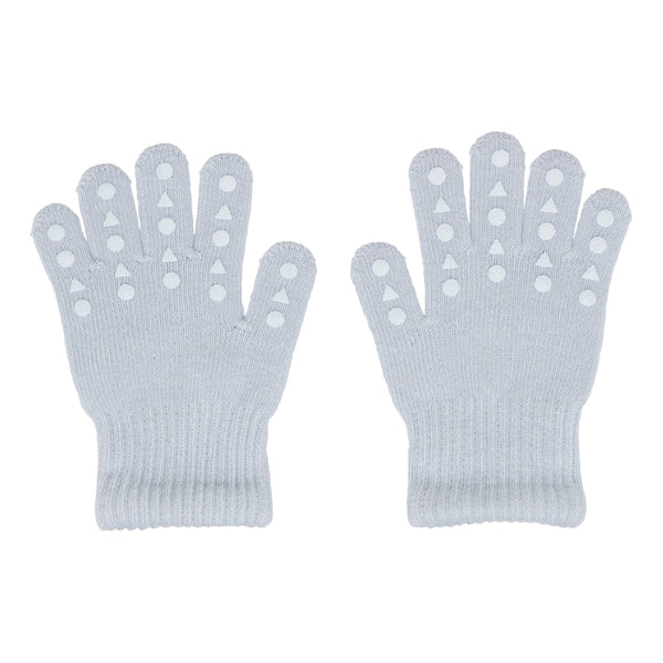 Grip Gloves Organic Cotton - Sky Blue