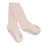 Non-slip Socks Organic Cotton - Soft Pink Glitter